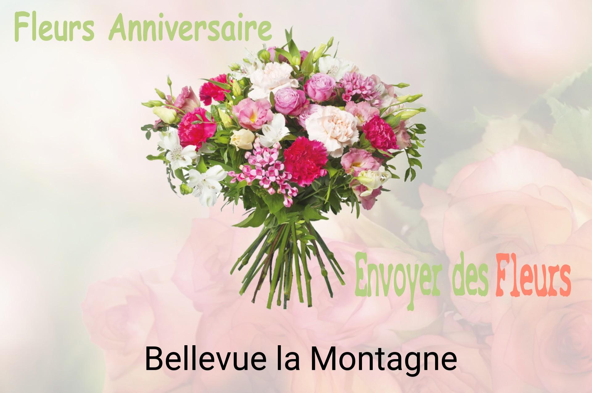Bouquet de fleurs d’anniversaire livré à Bellevue-la-Montagne